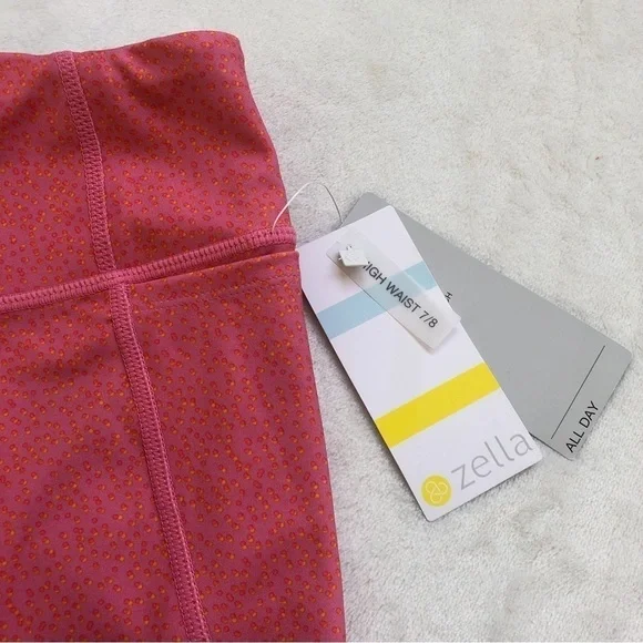 Zella Girls High Waist 7/8 Active Leggings with Pockets - Picture 3 of 5